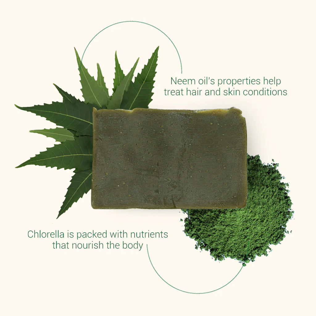 Neem & Chlorella Bar Soap